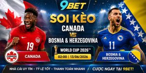Soi Kèo Canada vs Bosnia & Herzegovina